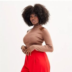 Women's INTEMPO Cold-Shoulder Sweater